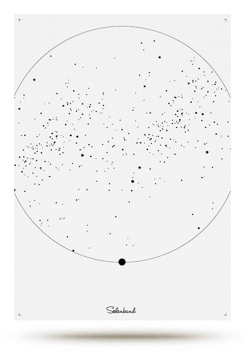 Dein Sternenhimmel | Kunstdruck - Seelenband
